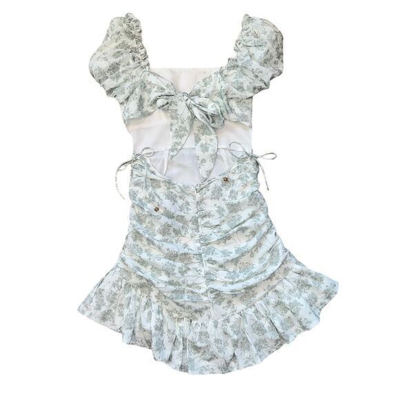 Hello Molly Starting Here Dress Green Size Medium‎ - Picture 5 of 8